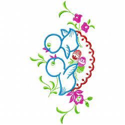 Small Birds Embroidery Design 7 Small Birds Embroidery Design 7
